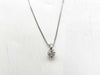 D0.40ct K18WG 1.5g Necklace 