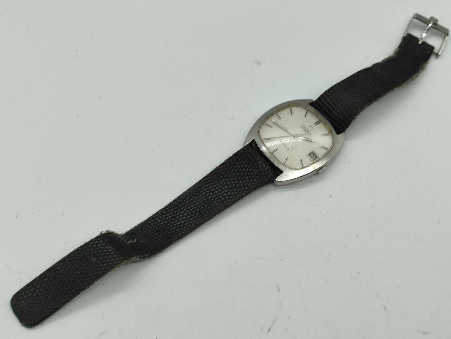 OMEGA De Ville Automatic Square Silver Boys' Watch