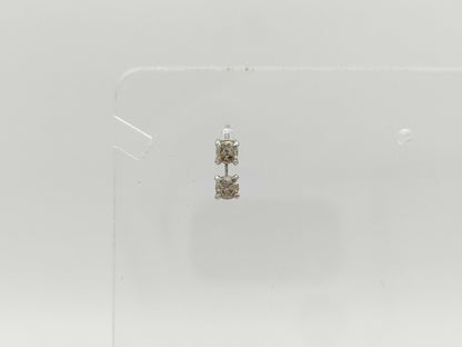 D0.20ct Pt900 0.5g Earrings 