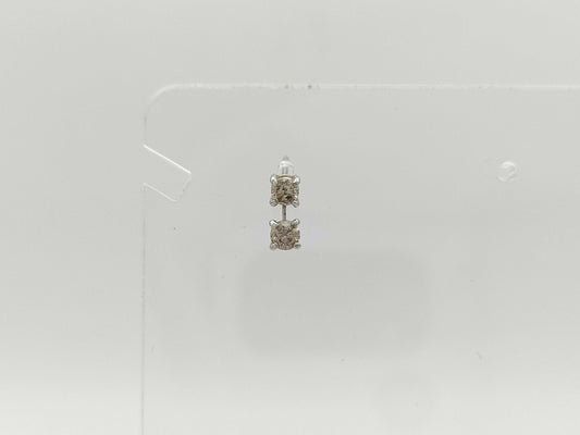 D0.20ct Pt900 0.5g Earrings 