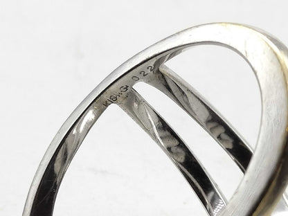 D0.22ct K18WG 8.6g Ring 