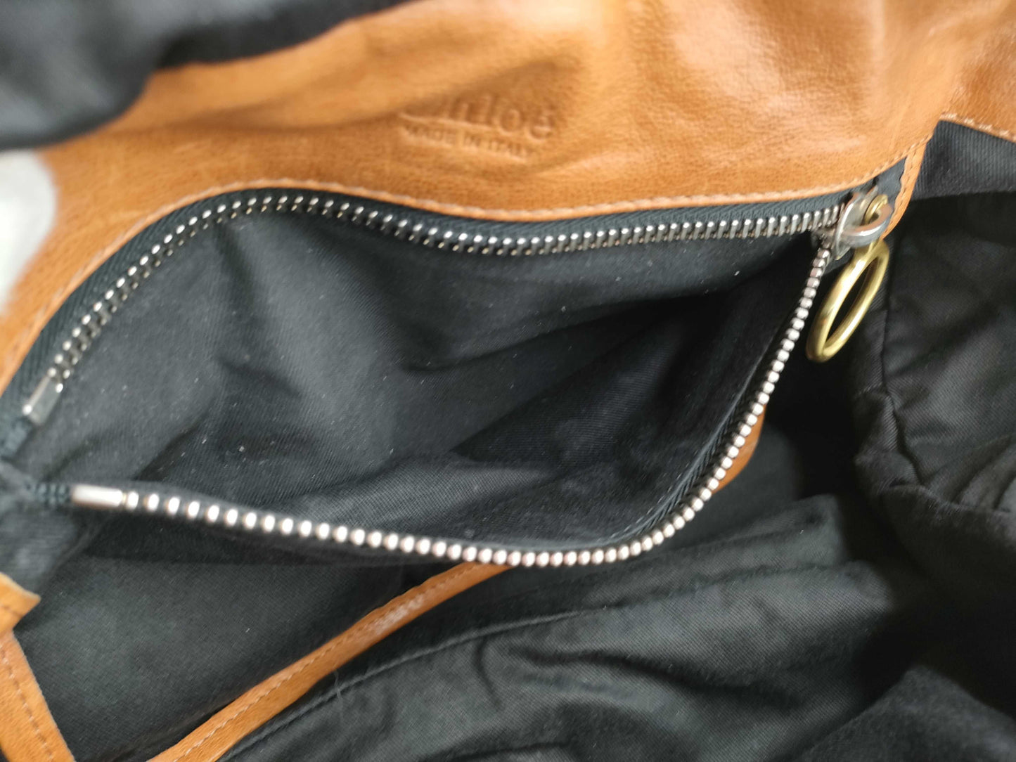 (10460_0132)chloe Betty Leather Boston Bag Boston Bag