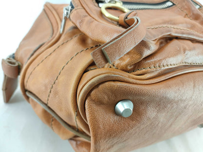 (10460_0132)chloe Betty Leather Boston Bag Boston Bag