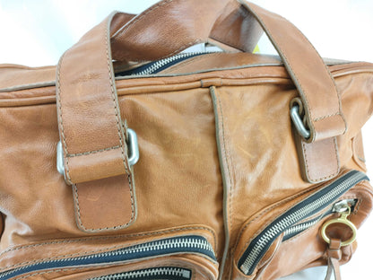 (10460_0132)chloe Betty Leather Boston Bag Boston Bag