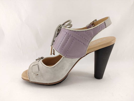 TODS lace-up heel sandals, box included, unused.