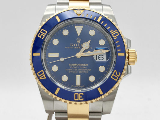 ROLEX 116613LB 92M721U1 Blue Dial Men's Watch