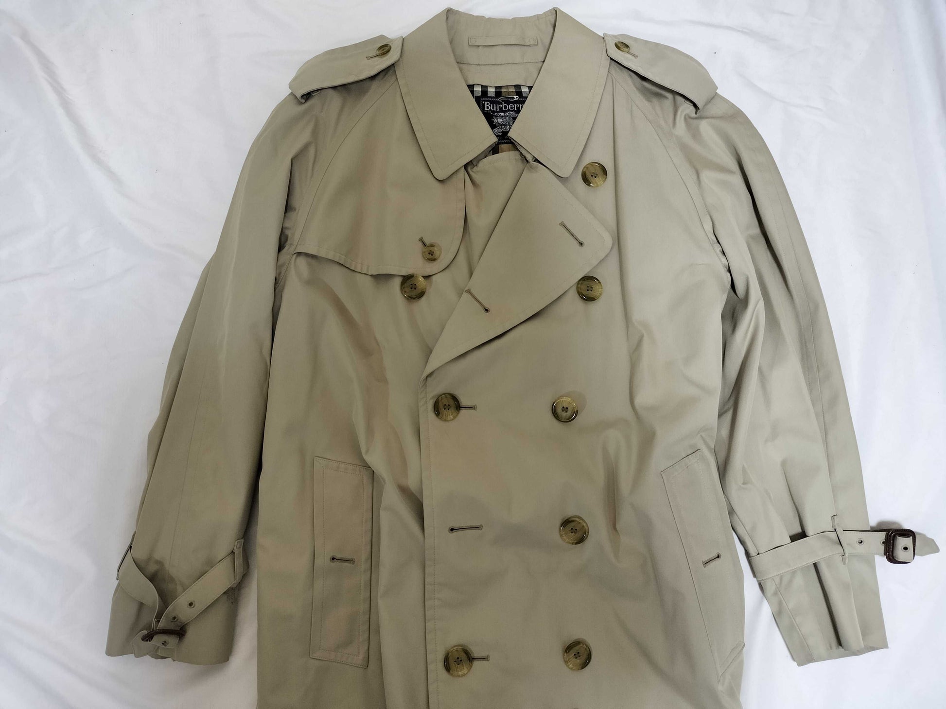 BURBERRY Nova Check Men's Long Coat