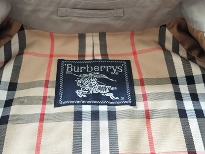 (10462_0214) BURBERRY Nova Plaid Trench Coat Coat