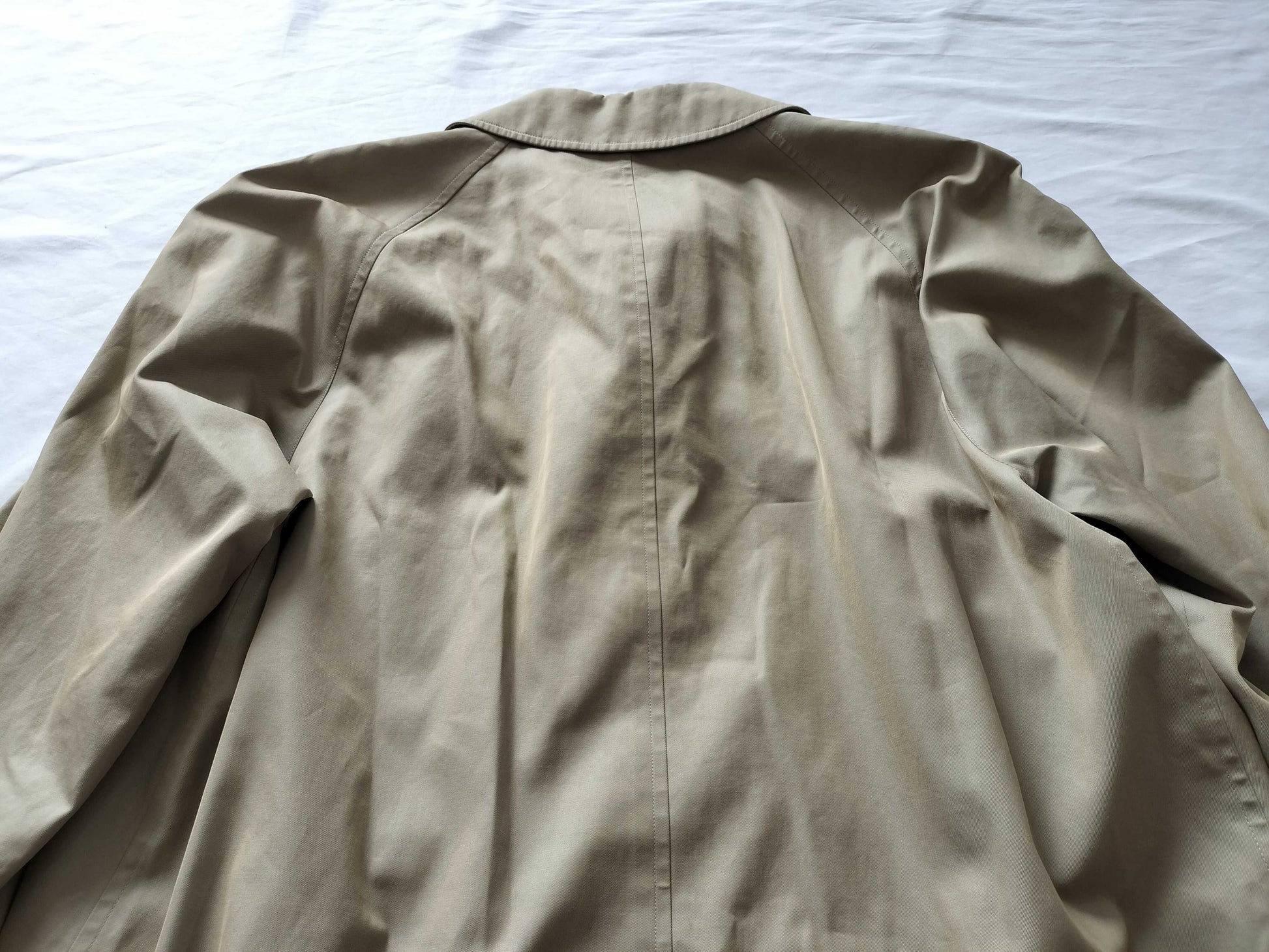 (10462_0214) BURBERRY Nova Plaid Trench Coat Coat