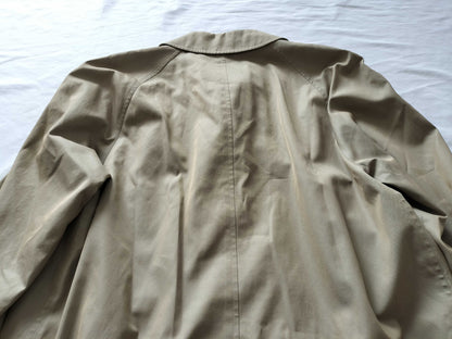 (10462_0214) BURBERRY Nova Plaid Trench Coat Coat