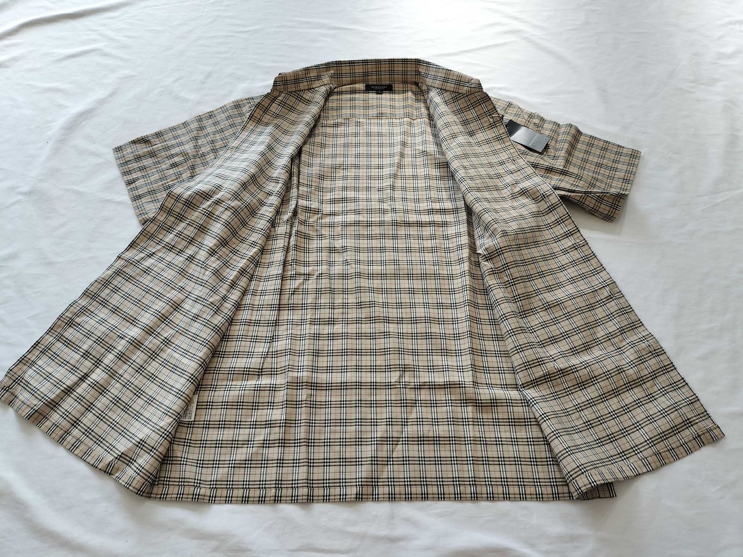 (10462_0195) BURBERRY Novacheck Shirt Tagged Shirt