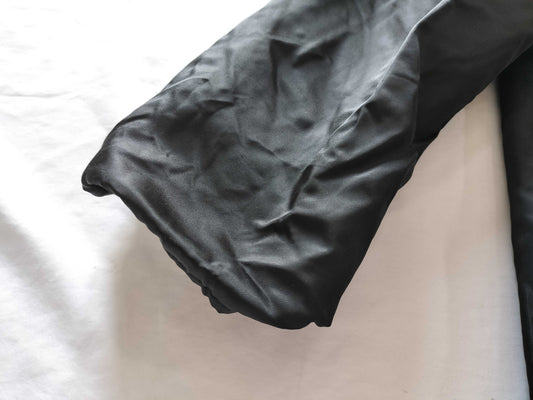 (10462_0256)▼FENDI Reversible Nylon Jacket Black x Leopard White Jacket