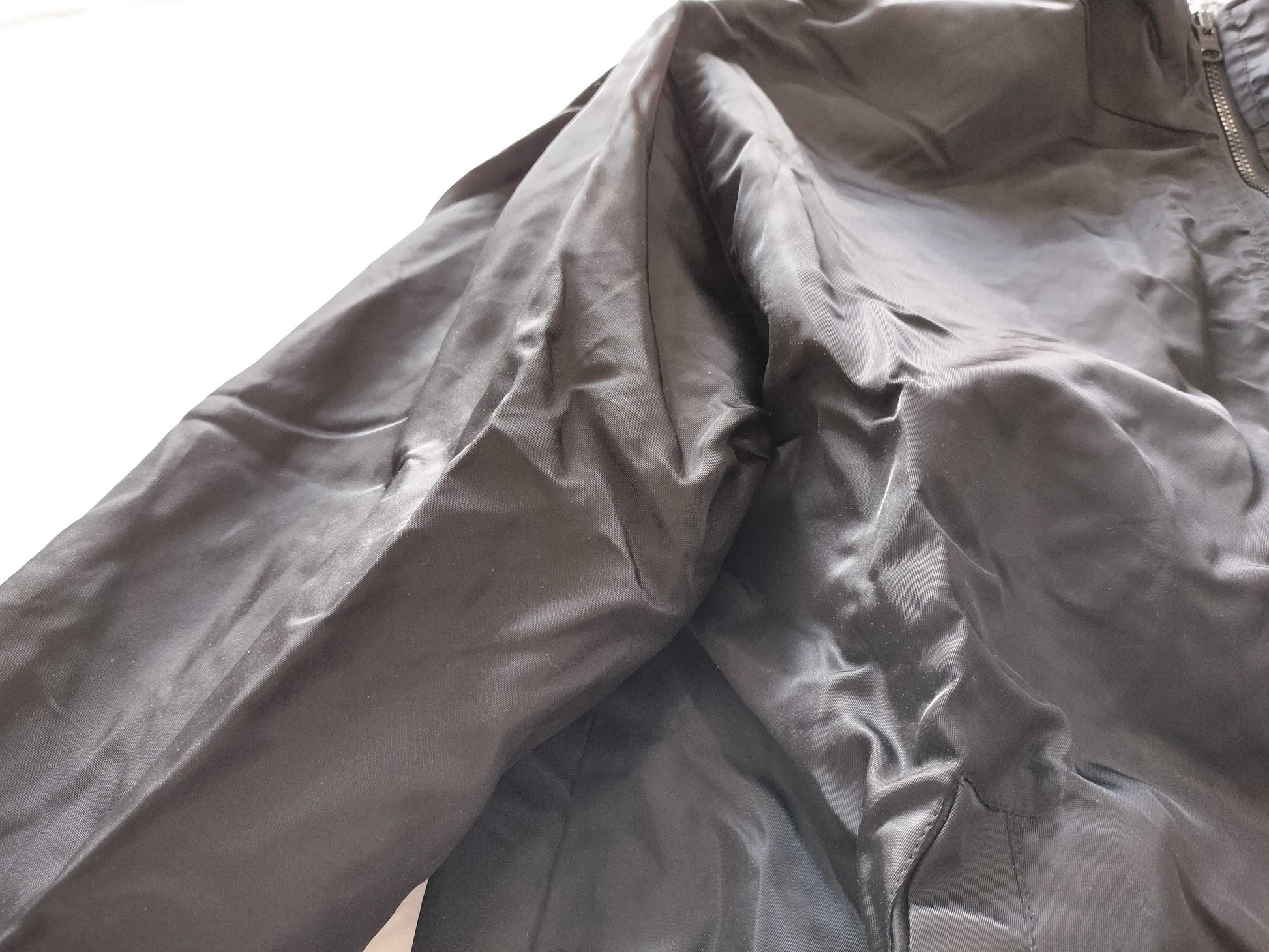 (10462_0256)▼FENDI Reversible Nylon Jacket Black x Leopard White Jacket