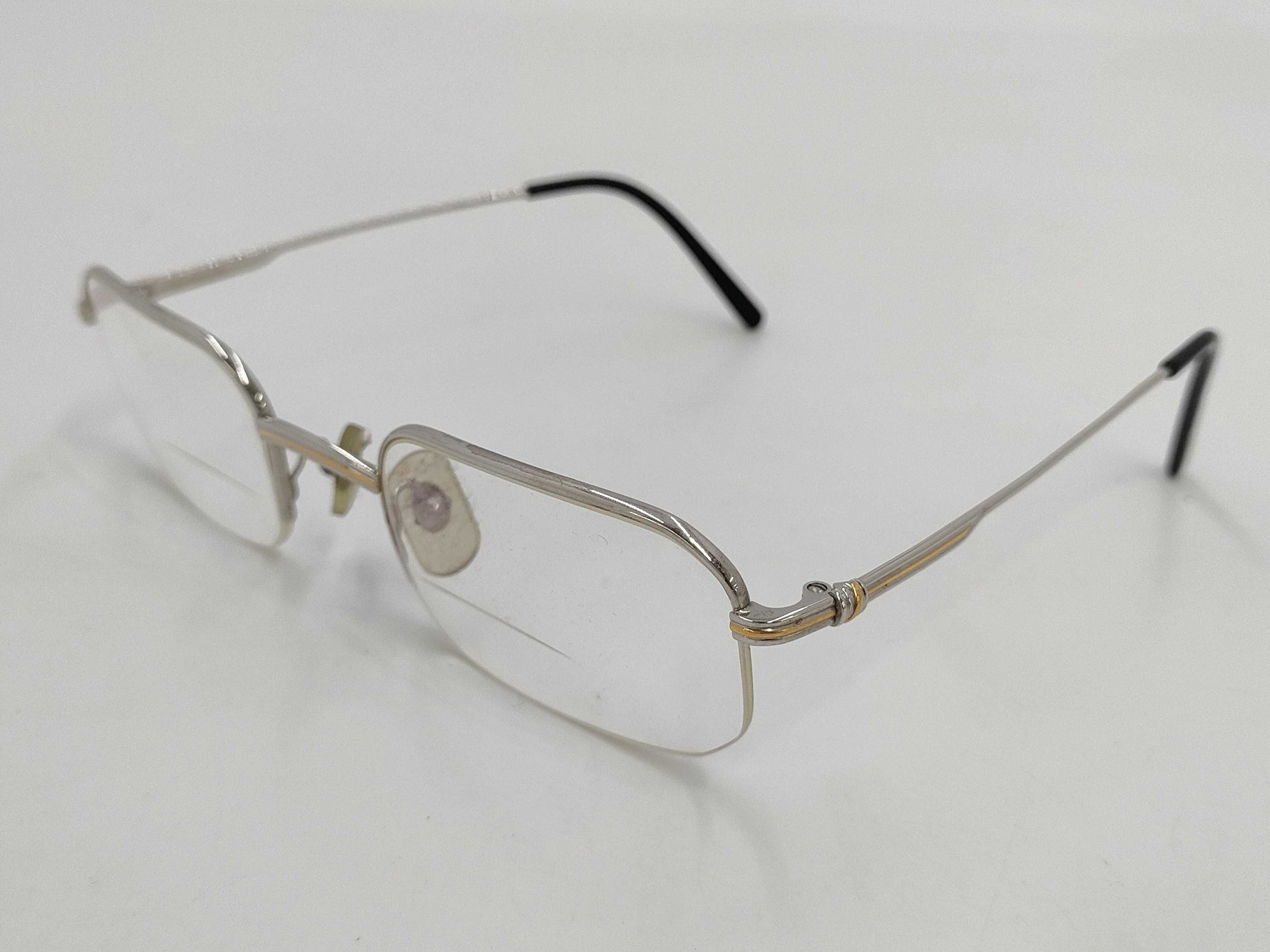 (10461_0072) ◆Cartier 140 Glasses Prescription Sunglasses