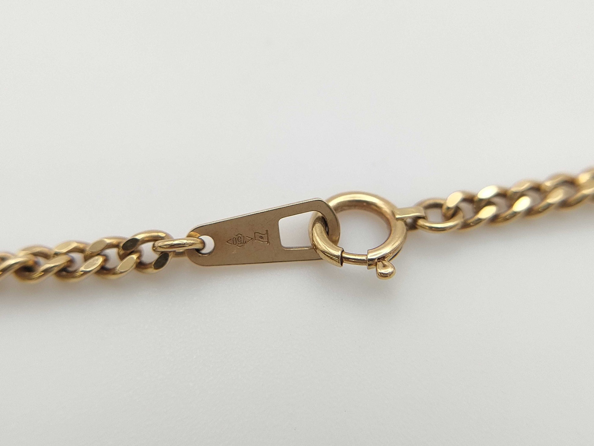 SEIKO Kihei Double-Sided Single K18 11.2g Necklace 