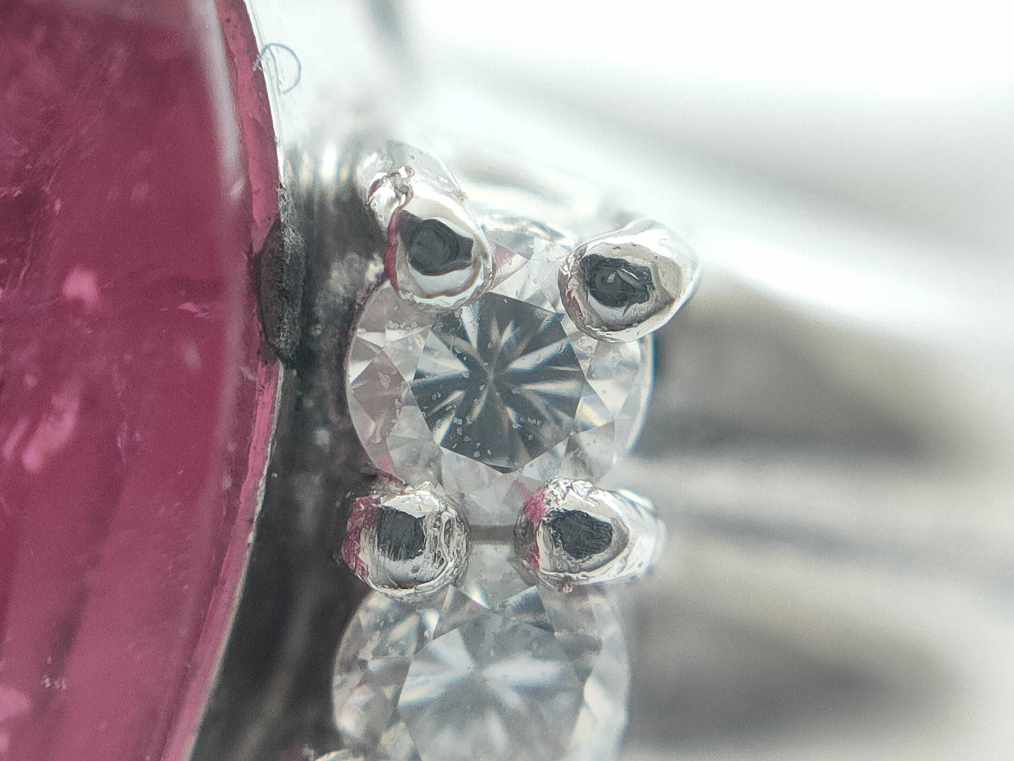 TL3.12ct D0.13ct PT900 7.0g Ring 