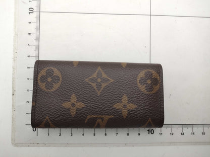 LOUIS VUITTON Monogram M62631 Multicle 4 V-Line Initial Key Case/Key Holder