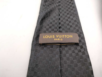 LOUIS VUITTON logo tie