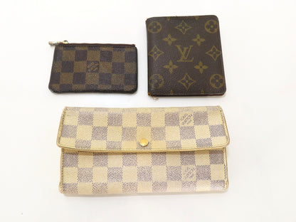 LOUIS VUITTON Wallet and 3 other items