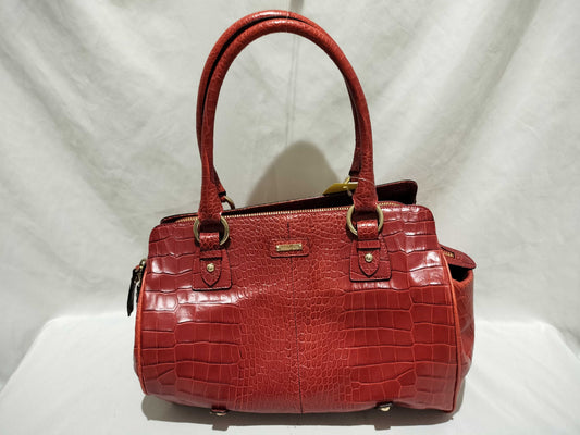 MaxMara Crocodile Embossed Handbag