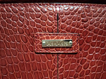 MaxMara Crocodile Embossed Handbag