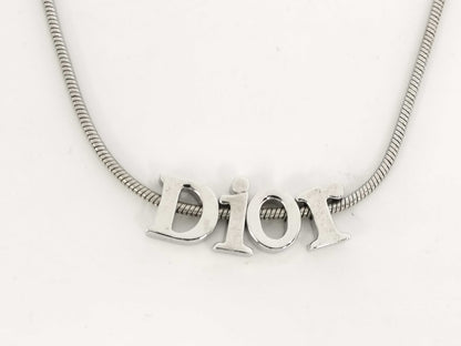 (10461_0339) Dior Logo Necklace Necklace