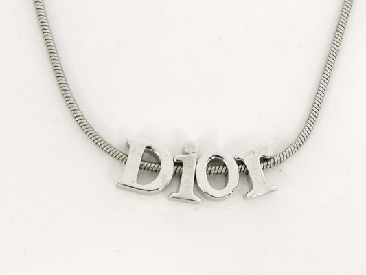 (10461_0339) Dior Logo Necklace Necklace