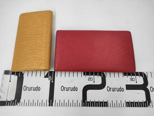 (10463_0019) LOUIS VUITTON Epi Wallet Wallet Wallet