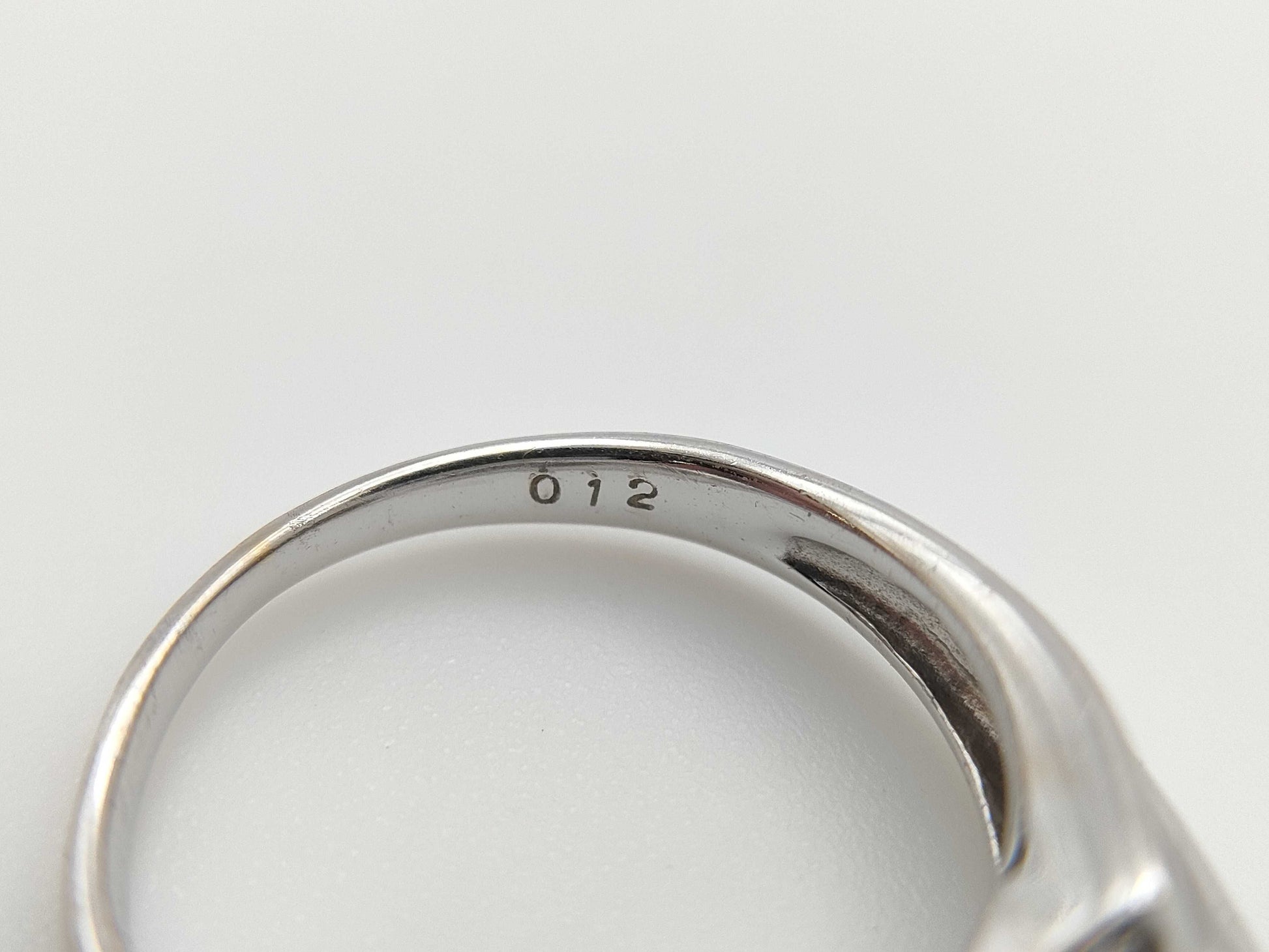 D0.12ct K18WG 2.8g Ring 