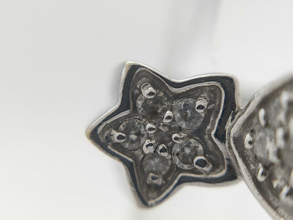 D0.12ct K18WG 2.8g Ring 