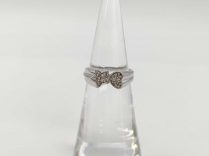 D0.12ct K18WG 2.8g Ring 