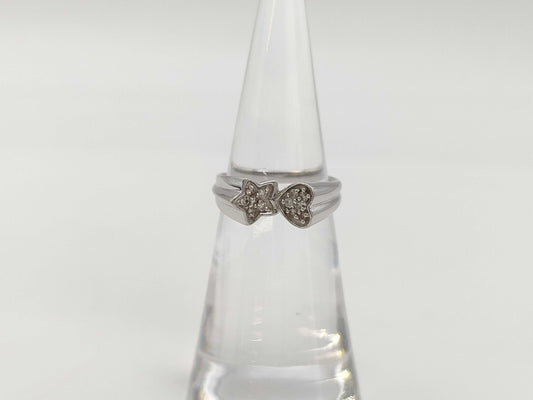 D0.12ct K18WG 2.8g Ring 