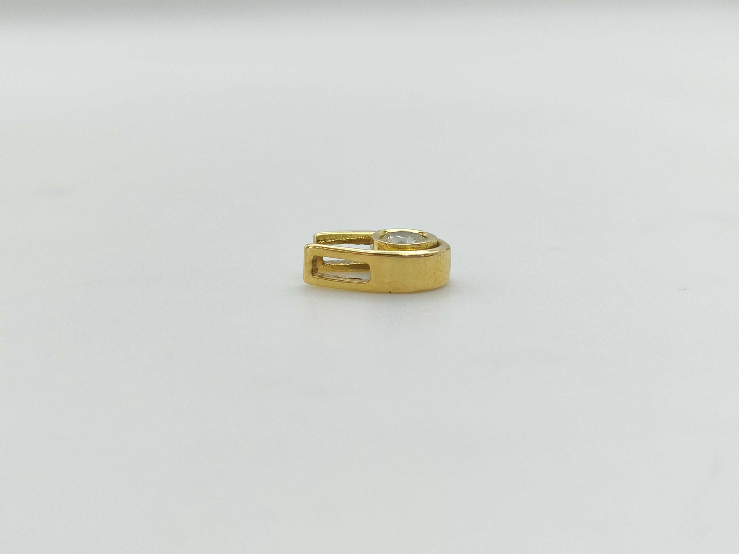 D0.14ct K18 1.2g Pendant Top 