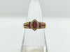 R0.38/0.42ct D0.31ct K18 4.3g Ring 