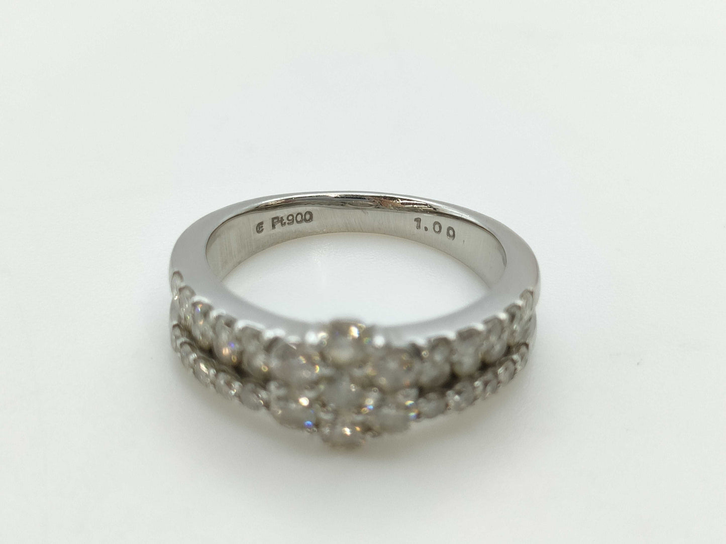 D1.00ct PT900 6.1g Ring 