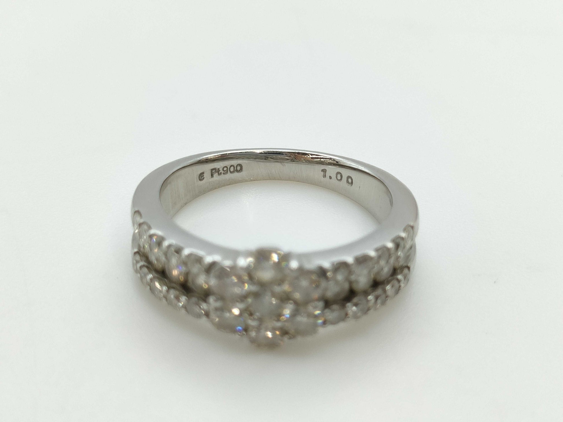 D1.00ct PT900 6.1g Ring 