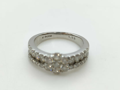 D1.00ct PT900 6.1g Ring 