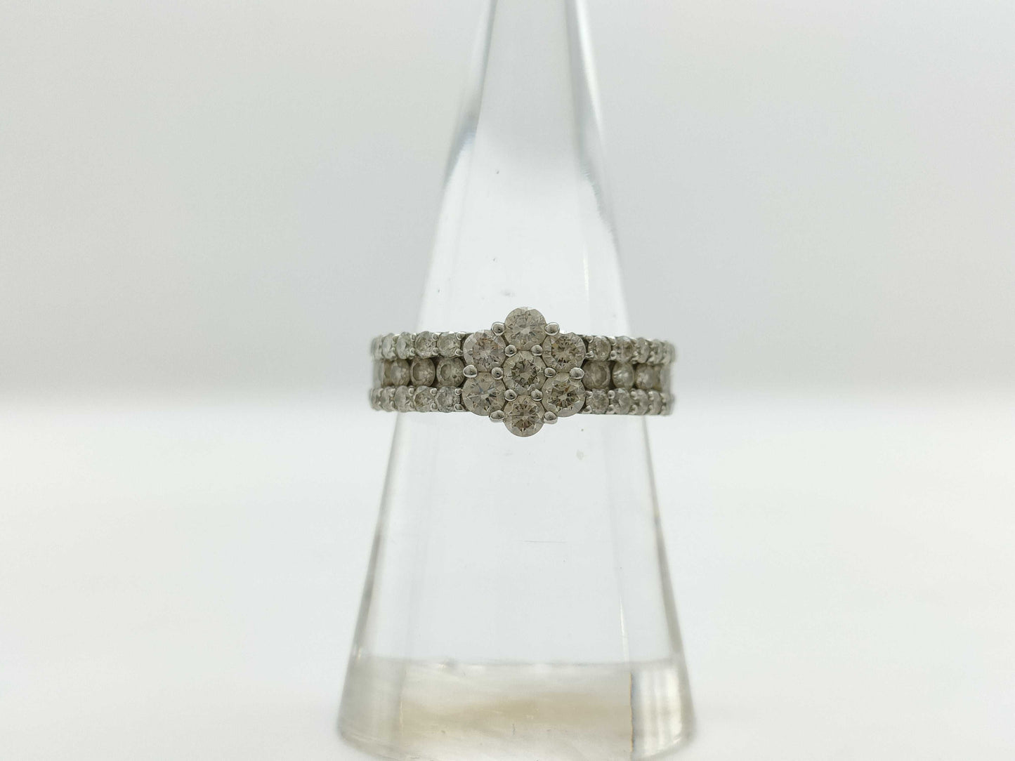 D1.00ct PT900 6.1g Ring 