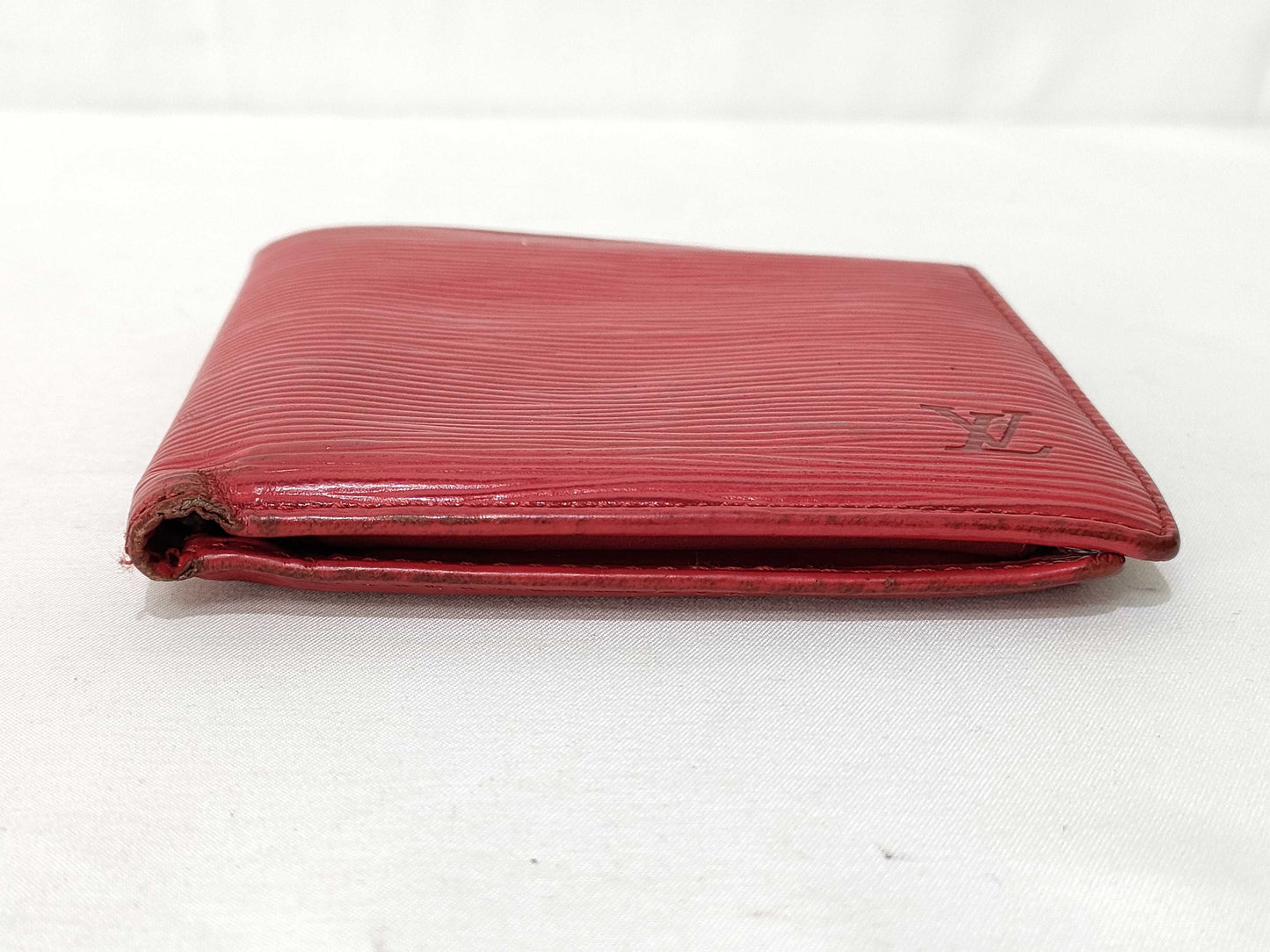 LOUIS VUITTON Epi Portefeuille Marco Red Wallet