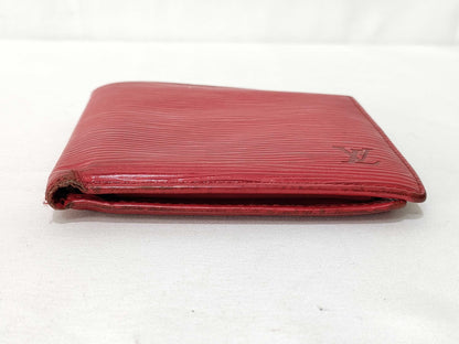 LOUIS VUITTON Epi Portefeuille Marco Red Wallet