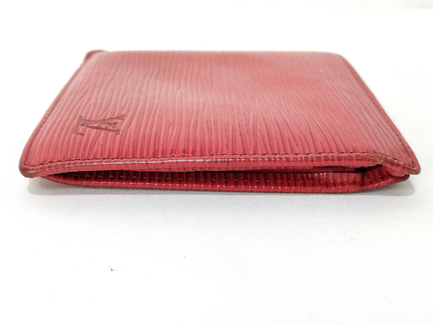 LOUIS VUITTON Epi Portefeuille Marco Red Wallet