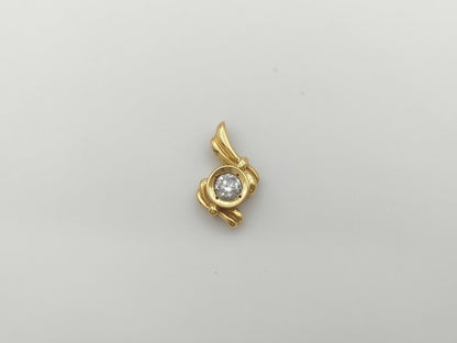 D0.313ct K18 1.9g Pendant Top 