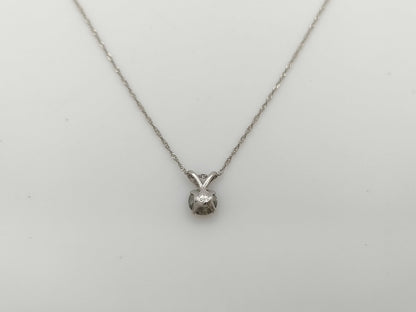 D0.5ct Pt900/Pt850 1.2g Necklace 