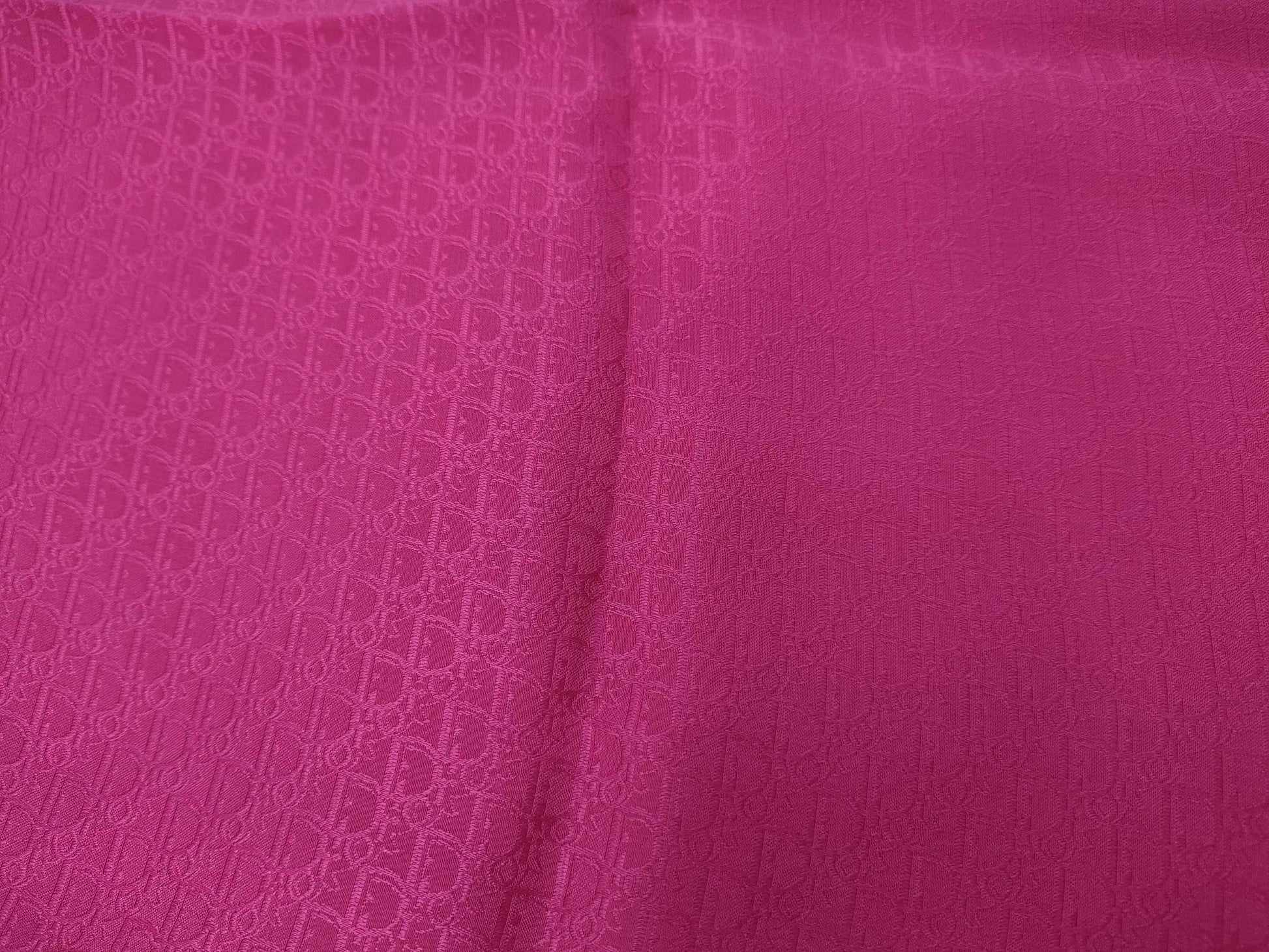 (10462_0340) Dior Trotter Pink Scarf