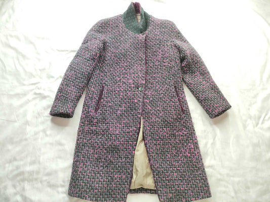 (10462_0277) ETRO ETRO Etro Tweed Chestercoat Coat