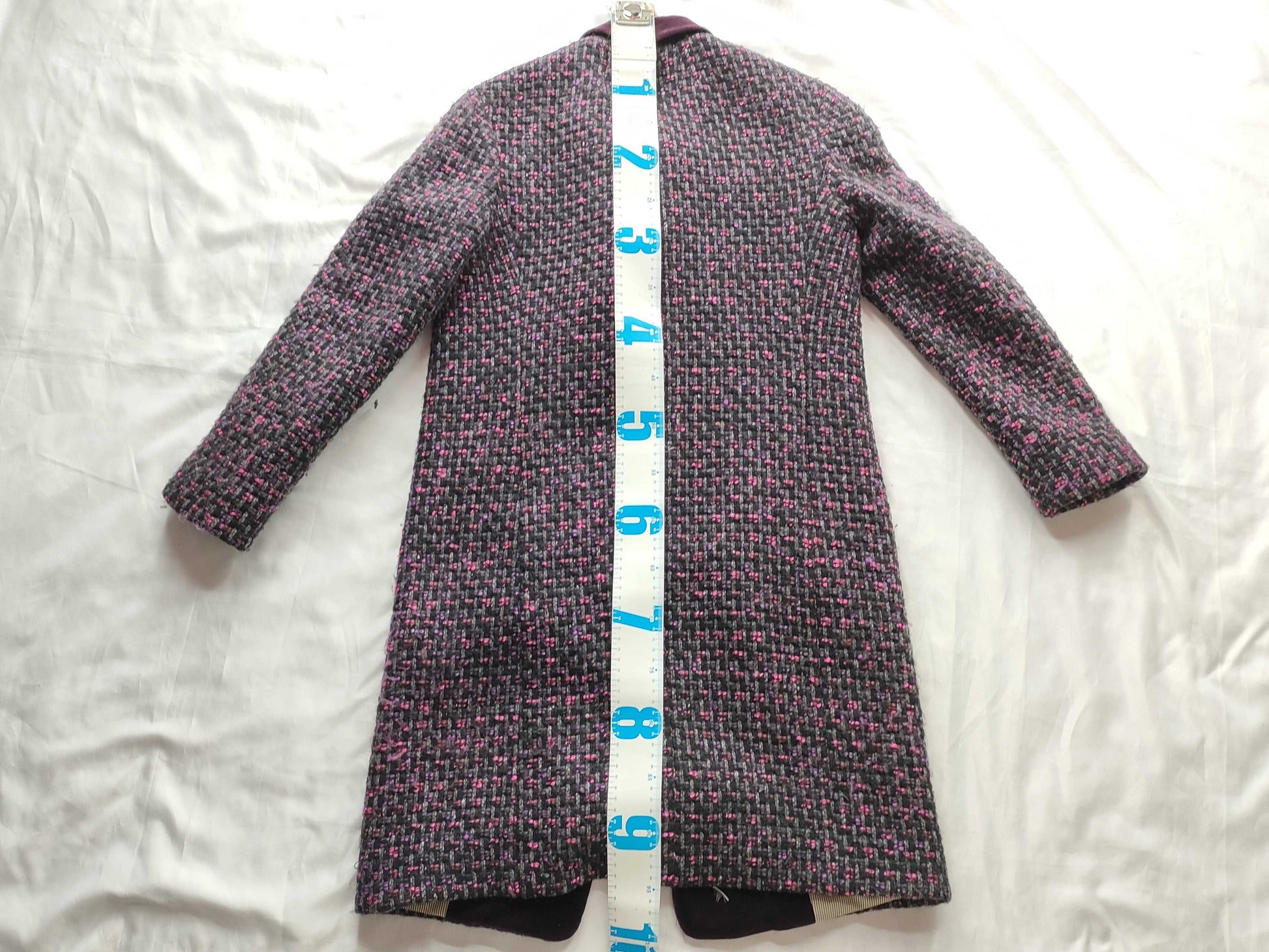 (10462_0277) ETRO ETRO Etro Tweed Chestercoat Coat