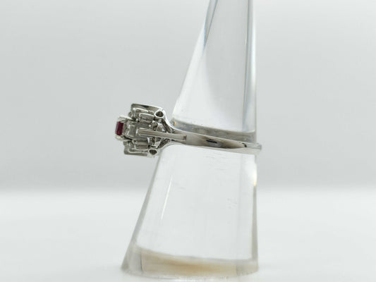 R0.22ct D0.22ct PT900 4.3g Ring 