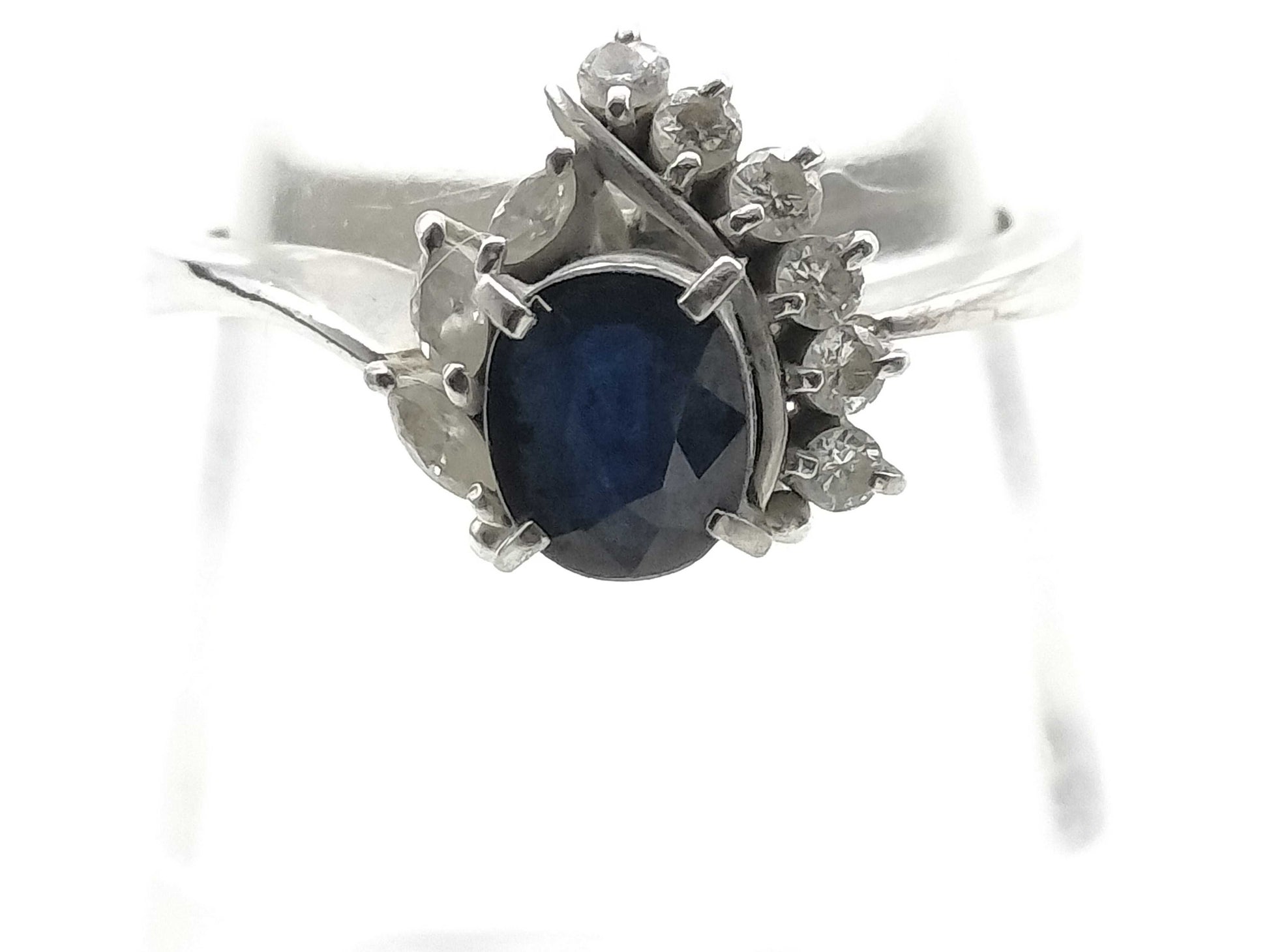 S 0.72ct D 0.20ct PT900 4.2g Ring 