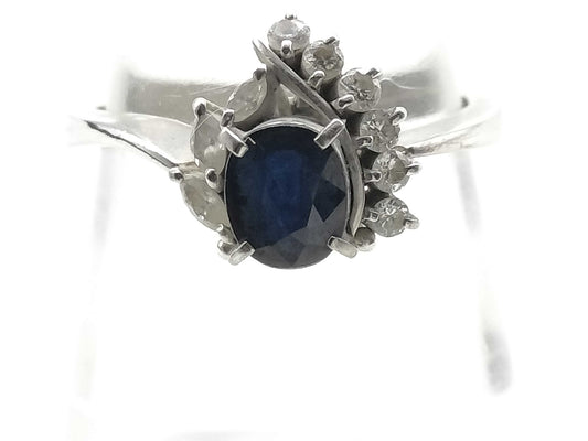 S 0.72ct D 0.20ct PT900 4.2g Ring 