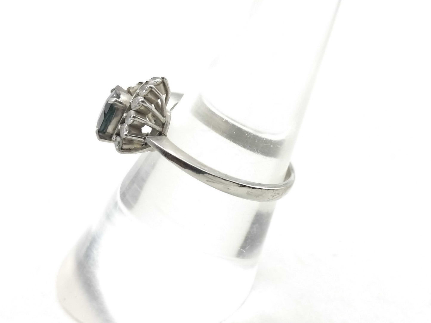 S 0.72ct D 0.20ct PT900 4.2g Ring 